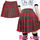 【1580円★数量限定】チェック柄プリーツスカート BIG<お一人様1点限り>