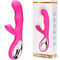 【1590円★数量限定】シリコンバイブ プラス VIBRATORS (ローズレッド)<お一人様1点限り>